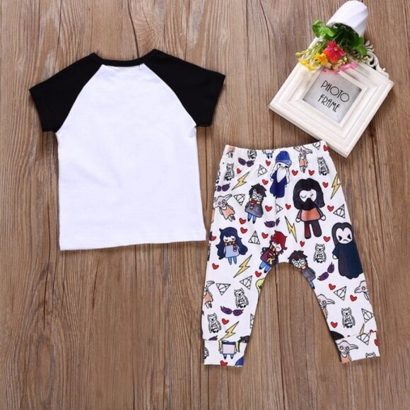 Girl girls boy boys baby toddler Harry Potter top shirt pants magic wizard new - Picture 2 of 3